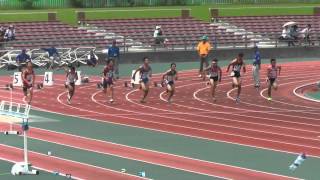 2015 08 09 第３７回九州中学校陸上競技大会≪１年男子１００ｍ決勝