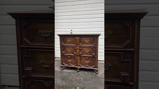 Dresser from late 1500s Jacobean Era #seattle #vintage and antique furniture store