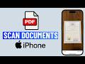 How to Scan Documents and Save as PDF on iPhone (2026)