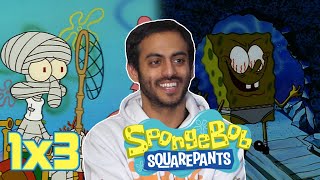 Spongebob Squarepants 1x3 Jellyfishing/Plankton REACTION - Nahid Watches