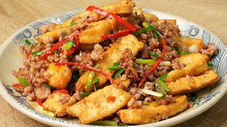 Cách Làm Đậu Phụ Sốt Thịt Băm Đậm Đà, Bùi Ngậy, Bén Cơm | Cook Béo