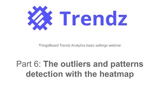 ThingsBoard Trendz Analytics - Heatmaps