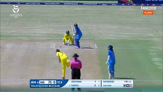 ICC Under 19 T20 World Cup 2023 - India Women vs Australia Women T20 Highlights 2023 || Indw vs Ausw