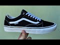 Vans Review: Vans “NEW” Skate Classics Skate Old Skool (Black/White)