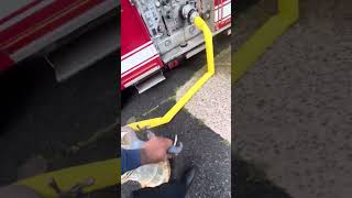 How to use a hydrant to fill up a firefighter truck/engine