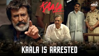 Kaala Movie Scene (Hindi) | Kaala is Arrested | Rajinikanth | Pa. Ranjith | SaNa | Huma