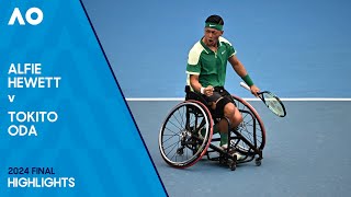 Alfie Hewett v Tokito Oda Highlights | Australian Open 2024 Final