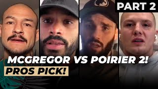 Pros pick McGregor vs Poirier (Part 2) | Mike Swick Podcast