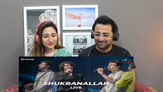Pak Reacts to Shukranallah Live in Mumbai | Salim Sulaiman, Sonu Nigam | GoDaddy presents Zariya