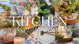New KITCHEN REFRESH – Spring to Summer Decorate with Me | Decorating & Style Ins