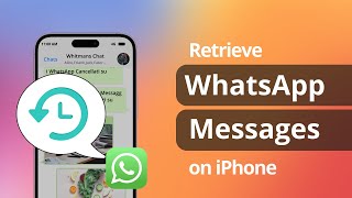 [3 Ways] How to Retrieve Deleted WhatsApp Messages on iPhone 2023