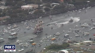 Boaters asked to stay off high seas during Gasparilla pirate invasion