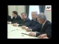 RUSSIA: UN CHIEF KOFI ANNAN MEETS PRESIDENT YELTSIN UPDATE