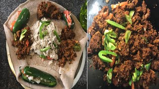 Ethiopian Food How to make Yemitad Shiro (ቀላል ና ጣፋጭ የምጣድ ሽሮ አሰራር