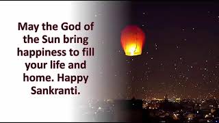 Makar Sankranti 2022 Wishes in English with Meaning | Happy Sankranti Whatsapp Status