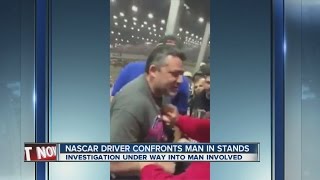 Tony Stewart Confronts Fan at Chili Bowl