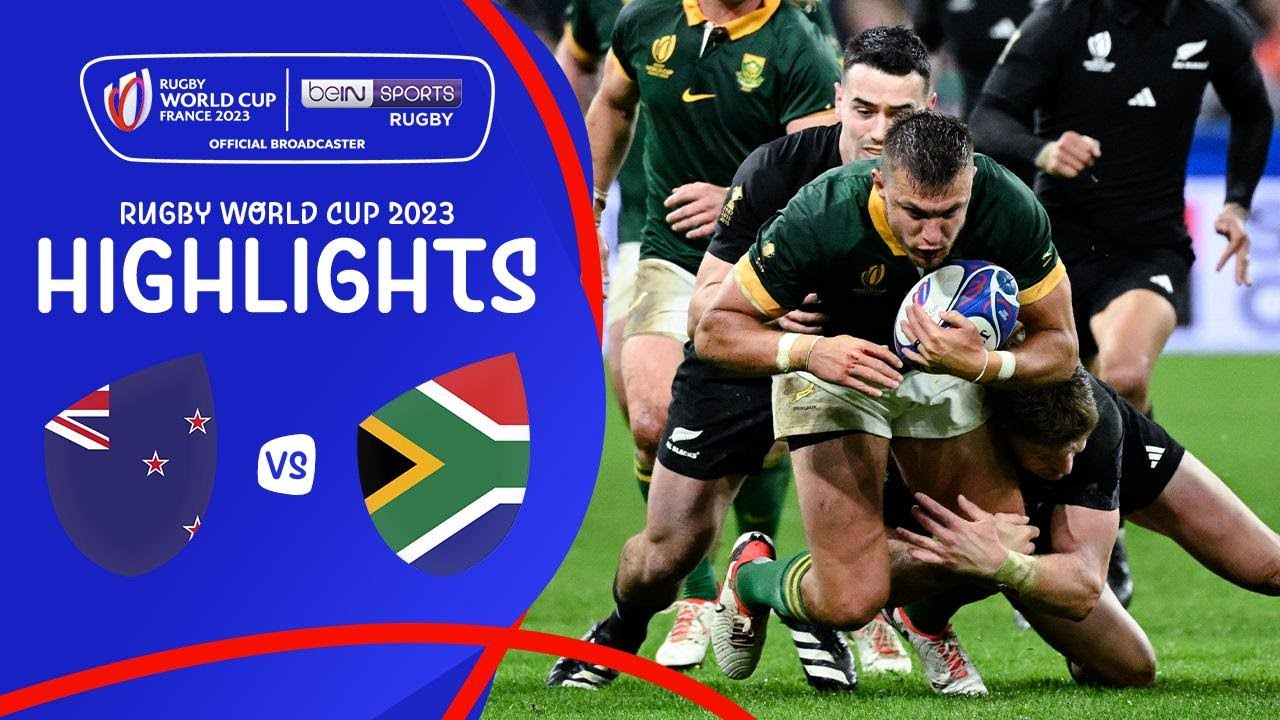 New Zealand 11-12 South Africa | Rugby World Cup 2023 Highlights - YouTube