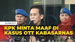 [Full] KPK Minta Maaf, Sebut Tim Penyelidik Khilaf di Kasus OTT Kabasarnas!