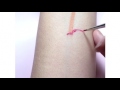 Artistic swatch painting tutorial by imeltformakeup