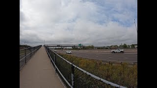 Pedestrian Bridge HWY 62 Minneapolis Minnesota #adventuretime