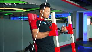 GYMLECO - STANDING CHEST PRESS (028)