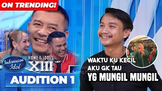 Juri Ngekek ! Peserta nyanyi lagu viral ibu-ibu remix lampung | INDONESIAN IDOL 2025