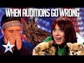 When auditions go WRONG | Britain's Got Talent