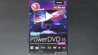 CyberLink PowerDVD 15 Ultra Unboxing