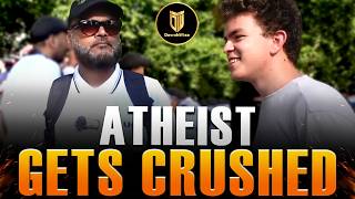 Muslim’s Simple Logic Leaves Atheist Without an Answer | Hashim | Speakers Corner