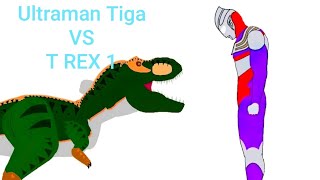 เมื่อไอ้ T-REX มาใฝ้กับ Ultraman Tiga