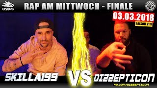 RAP AM MITTWOCH STUTTGART: SKILLA vs DIZZEPTICON 03.03.18 BattleMania Finale (4/4) GERMAN BATTLE