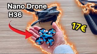 Test et Course avec Mini Drone à moins de 20€ ! Le H36 cadeau parfait !