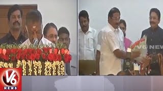 Panneerselvam Takes Oath As Deputy Chief Minister Of Tamil Nadu | V6 News