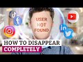 How To Disappear Completely and Never Be Found