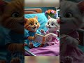 always lend a helping hand to others cat ai catvideos catlover poorcat aiart