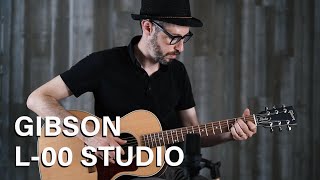 Acoustic Music Works - Gibson L-00 Studio, Sitka, Walnut, Played by Ryan Lee Crosby