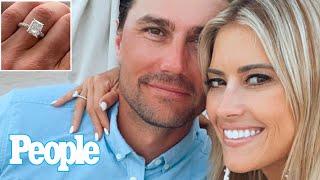 Christina Haack Shows Off Her Massive Emerald-Cut Diamond Engagement Ring from Joshua Hall | PEOPLE