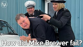 How did Mike Brewer fail?