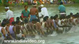 Snake Boat race, Champakkulam, Moolam Vallamkali, Kerala, India