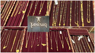 Huge collection Tanishq new daily wear gold mangalsutra designs with price gold short mangalsutra