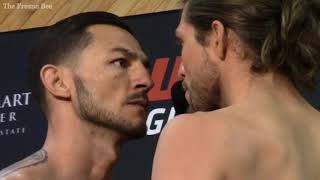 Watch Cub Swanson and Brian Ortega face-off ahead of their UFC fight in Fresno