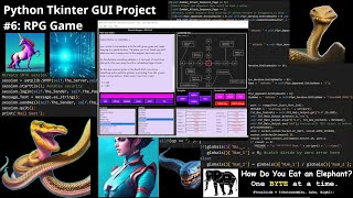 Python Tkinter Project 06: RPG Game