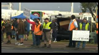 Port of Auckland staff continue to strike