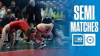 Every Match from the Semifinal Round of the 2024 Big Ten Wrestling Championships