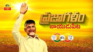 LIVE: టీడీపీ ప్రజాగళం సభ నాయుడుపేట | Chandrababu Public Meeting at Naidupeta | Prajagalam Live