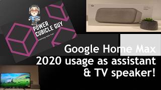 Google Home Max 2020 , how to use as assistant & TV speaker!