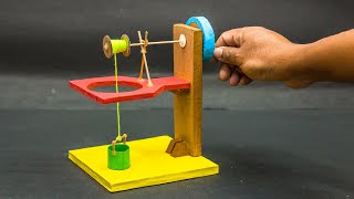 Science Projects | Pulley Working Model