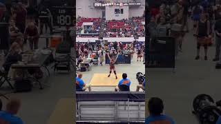 broken her ribs #weightlifting #gym #coaching #sports #fitness #snatch #gymfails