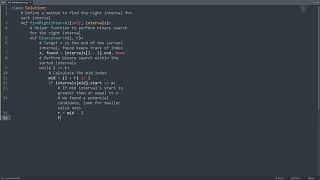 Leetcode 436. Find Right Interval in Python | Python Leetcode | Python Coding Tutorial | Python ASMR