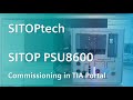 SITOPtech - Commissioning of the SITOP PSU8600 in the TIA Portal